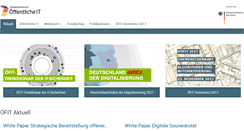 Desktop Screenshot of berlios.de